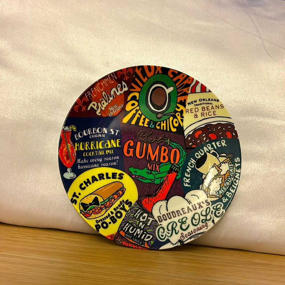 Genuine New Orleans Souvenir Collectible Plate Wall Decor